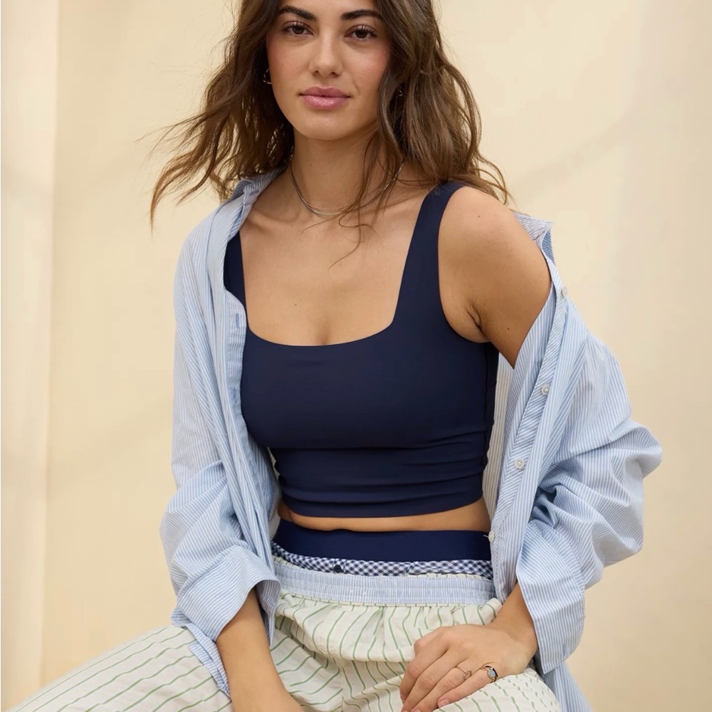 Aerie Smooth Blue Top